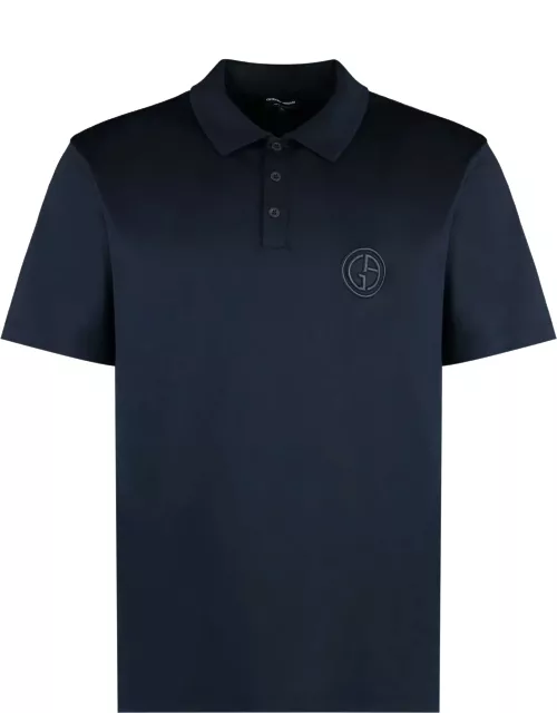 Giorgio Armani Short Sleeve Cotton Polo Shirt