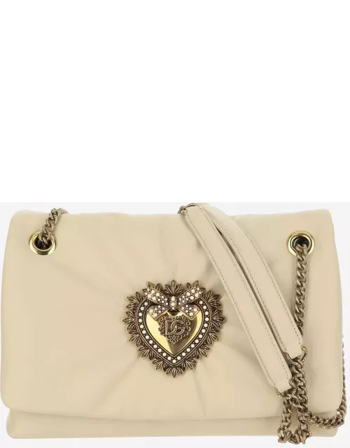 Dolce & Gabbana Devotion Soft Medium Shoulder Bag