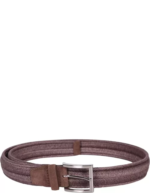 Orciani Rope Brown Belt