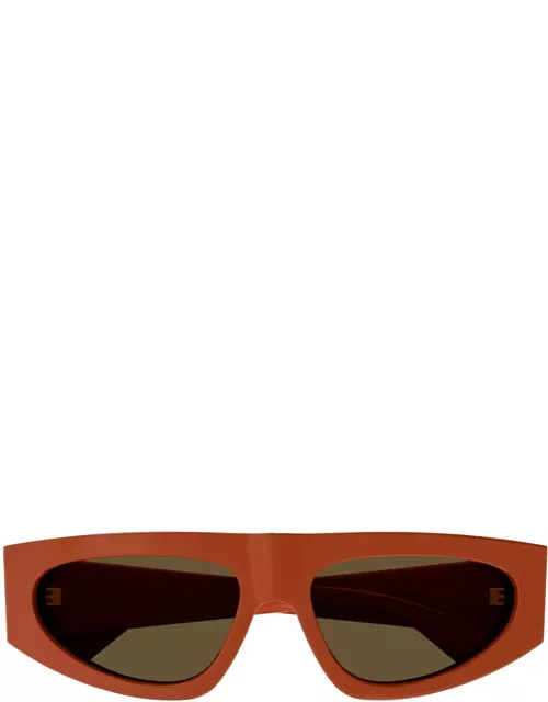 Bottega Veneta Eyewear Bv1277s Tri-fold-line New Classic 004 Sunglasse