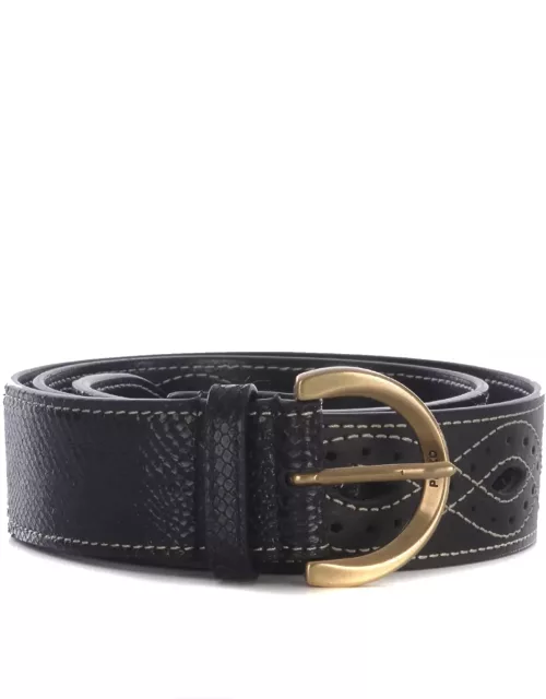 Belt Pinko jagger Made Of Leather