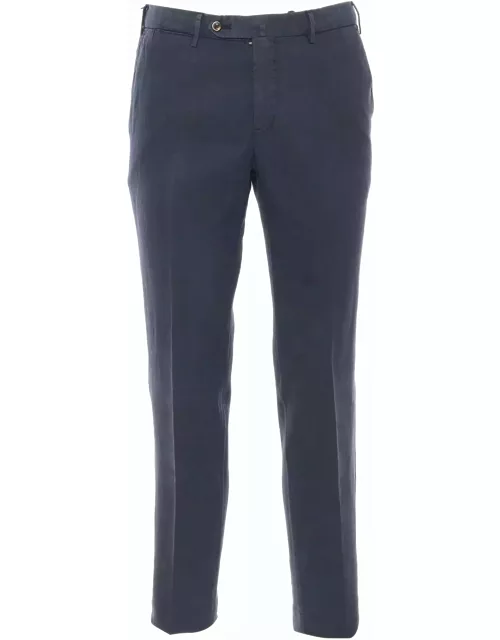PT01 Blu Slim Trouser