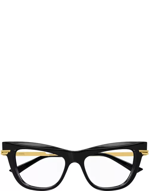 Bottega Veneta Eyewear Bv1266o Linea Minimalist 001 Glasse