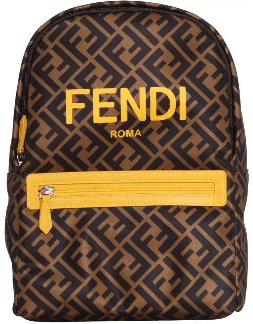 Fendi Backpack With Logo