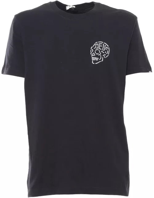 Deus Ex Machina Venice Skull Black T-shirt