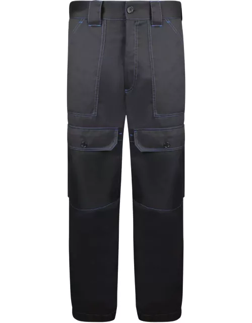 MSGM Workwear Black Trouser