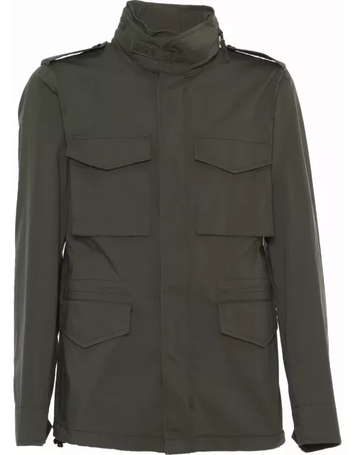 Aspesi Military Green Jacket With Pocket
