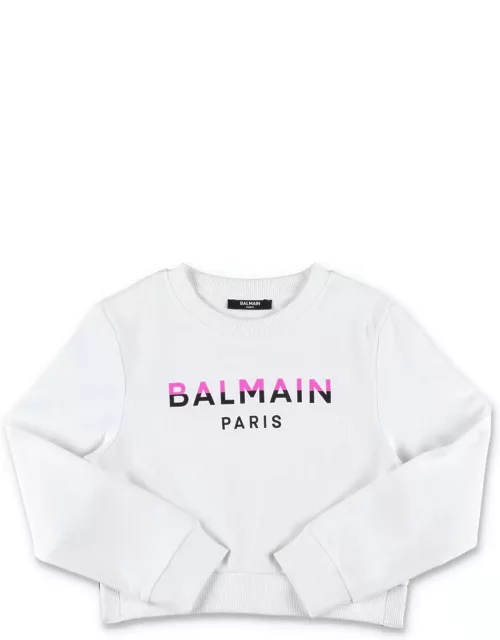 Balmain Paris Two-tone Sweatshirt