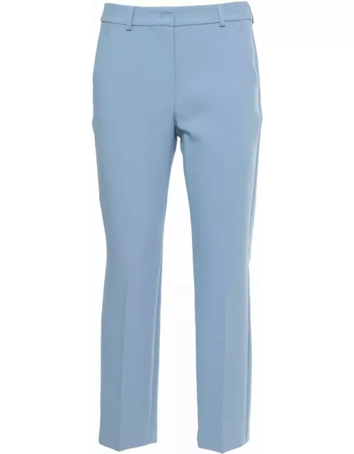 Weekend Max Mara Light Blue Trouser