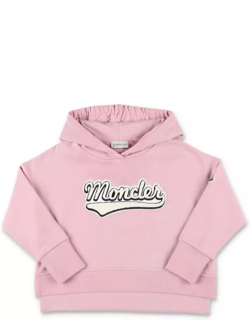 Moncler Hoodie Fleece Logo