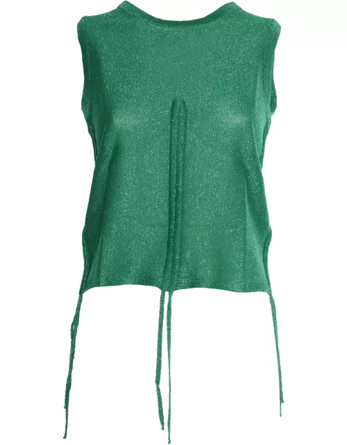 Ermanno Ermanno Scervino Green Knitted Top
