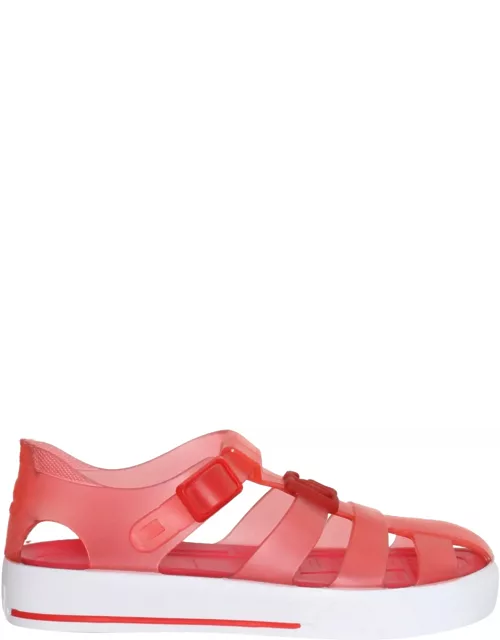 Dolce & Gabbana Pink Spider Sandal