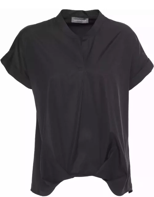 Lorena Antoniazzi Black Sleeveless Shirt