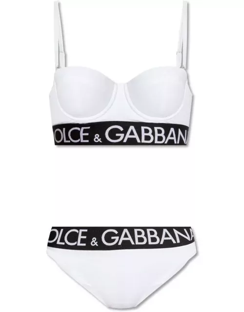 Dolce & Gabbana Half-cup Bikini Set