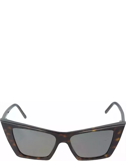 Saint Laurent Eyewear Square Cat Eye Sunglasse