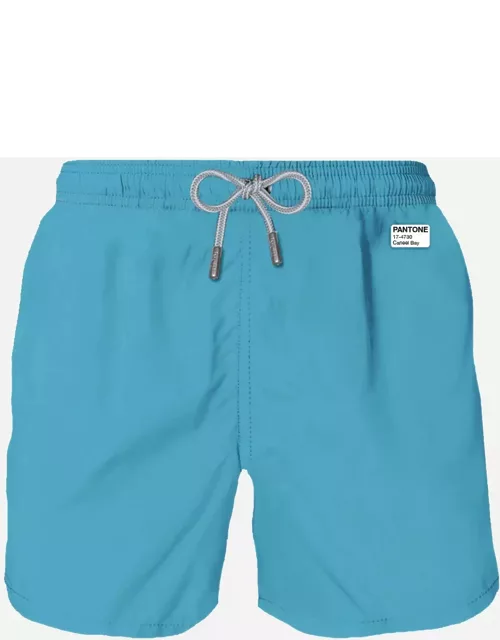 MC2 Saint Barth Man Petroleum Blue Swim Shorts Pantone Special Edition