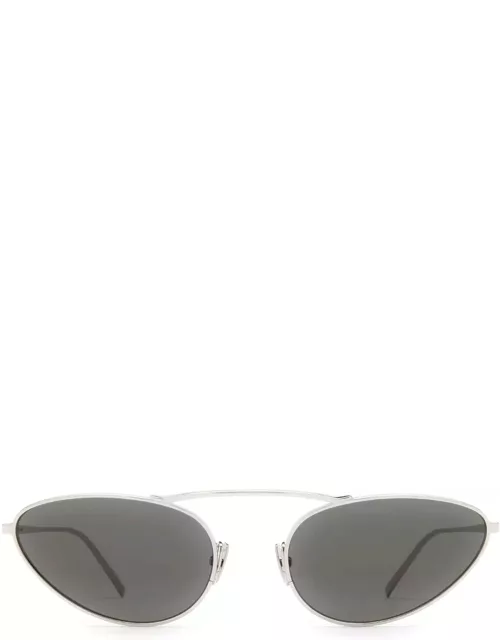 Saint Laurent Eyewear Sl 538 Silver Sunglasse