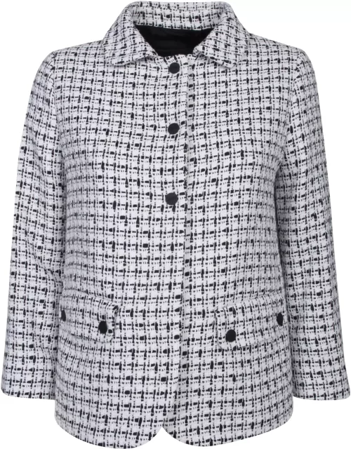 Herno Tweed Buttoned Jacket