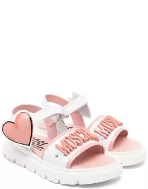 Moschino Sandals With Logo