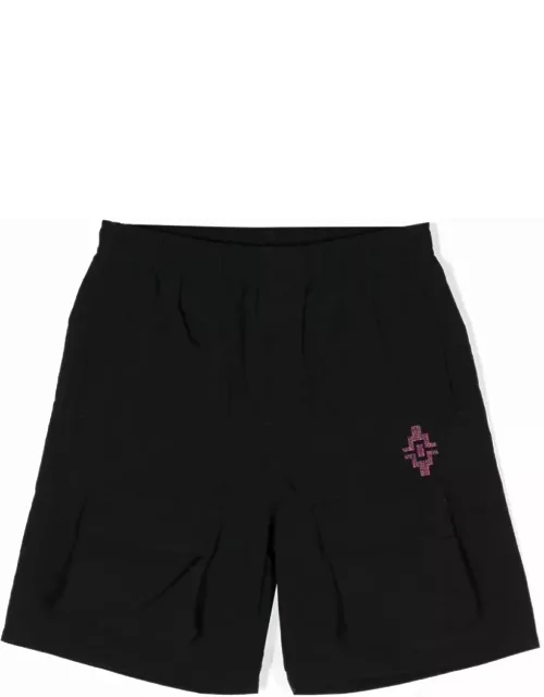 Marcelo Burlon Shorts With Embroidery