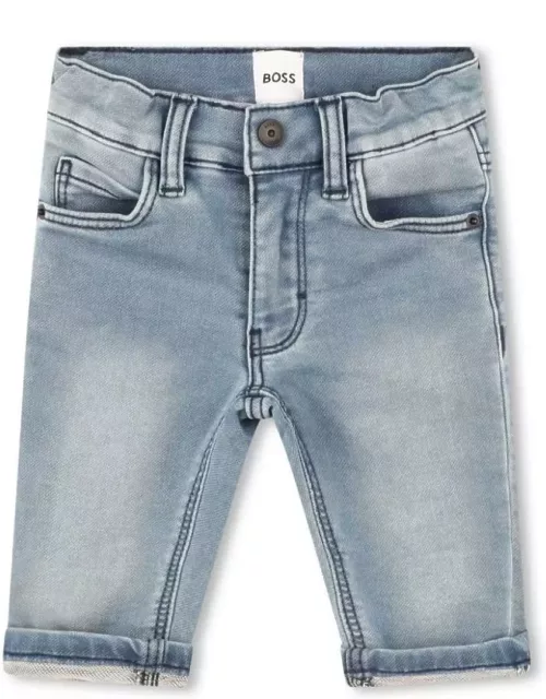 Hugo Boss Straight Jeans With Patch