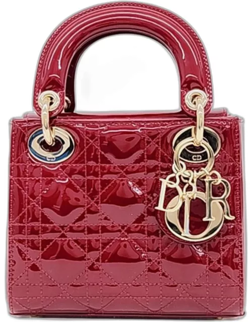 Christian Dior Patent Lady Bag Mini