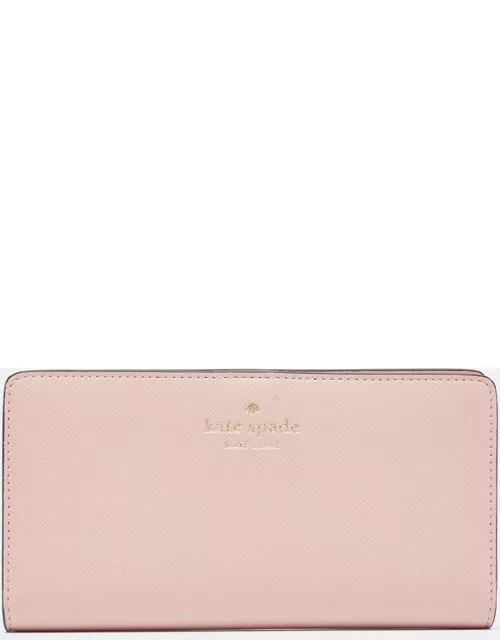 Kate Spade Pink Leather Bifold Wallet