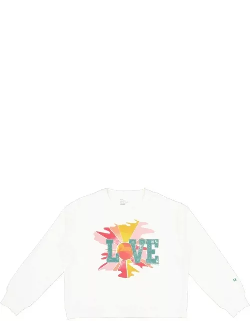 LEON & HARPER Sortie Love Sweatshirt - White
