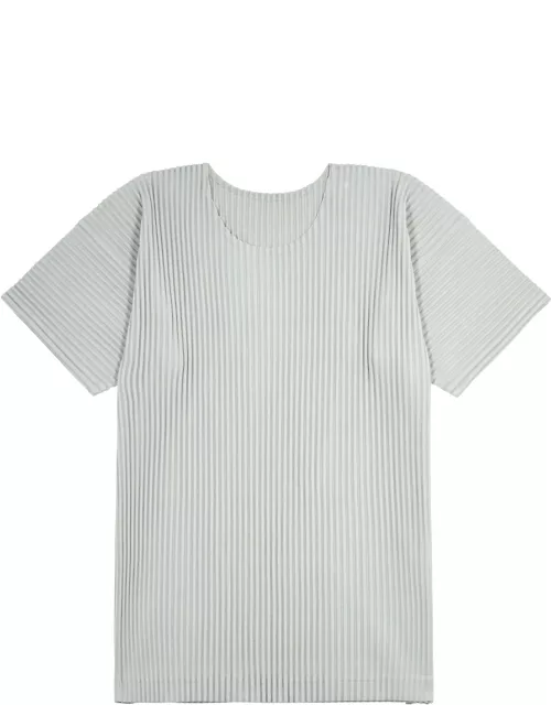 Homme Plissé Issey Miyake Pleated T-shirt - Light Grey