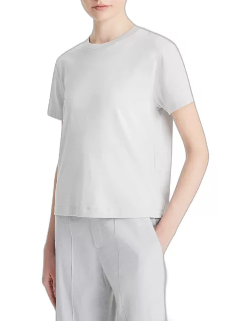 Short-Sleeve Pima Cotton Crewneck T-Shirt