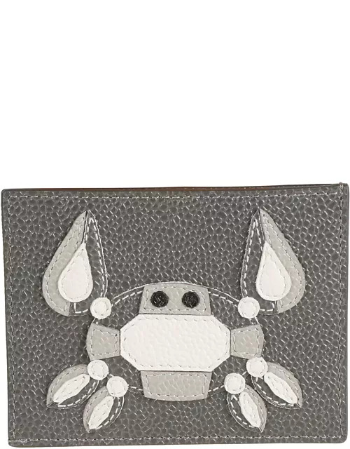 Thom Browne Single Gem Crab Card Holder