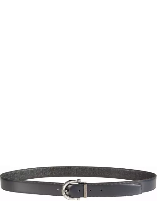 Ferragamo Logo Classic Buckle Belt