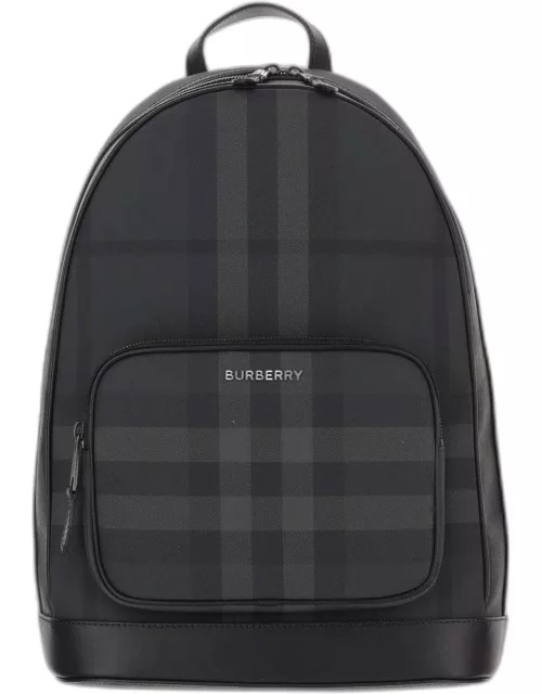 Burberry Rocco Backpack With Check Pattern