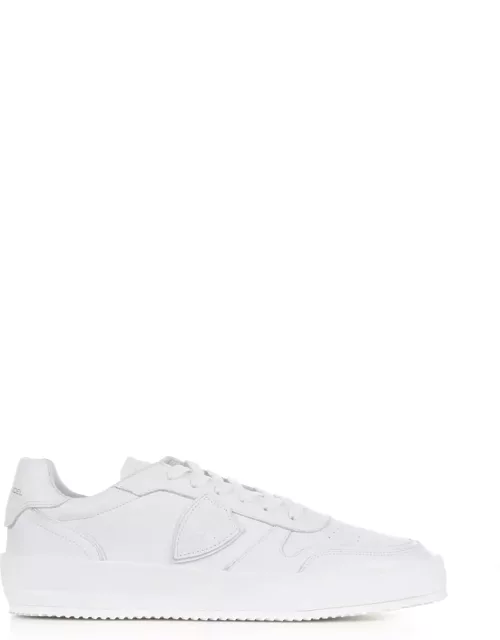 Philippe Model Nice White Low Sneakers For Men