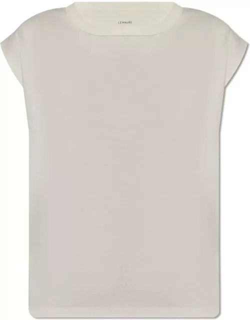 Lemaire Crewneck Sleeveless Jersey T-shirt