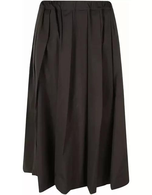 Fabiana Filippi Elastic Waist Pleated Skirt