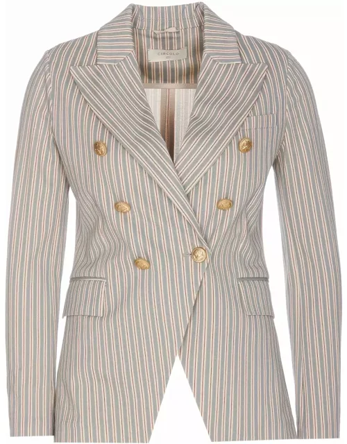 Circolo 1901 Double Breasted Buttons Jacket