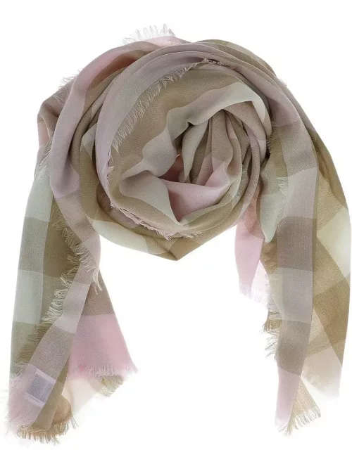 Burberry Lightweight Checked Scarf