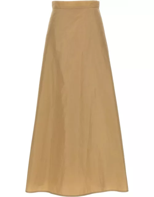 Jil Sander Long Flared Skirt