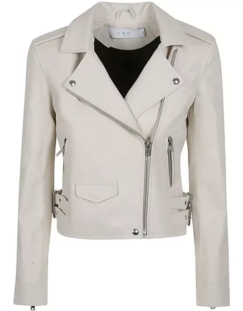 IRO Zipped Leather Jacket