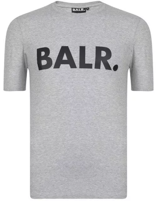 BALR Logo Short Sleeved T Shirt - Grey