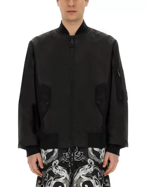 versace jeans couture technical fabric jacket