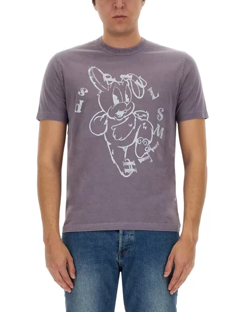 ps by paul smith bunny print t-shirt