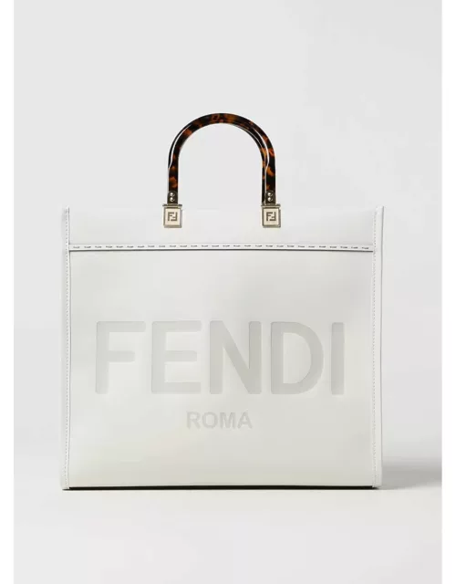 Tote Bags FENDI Woman colour White