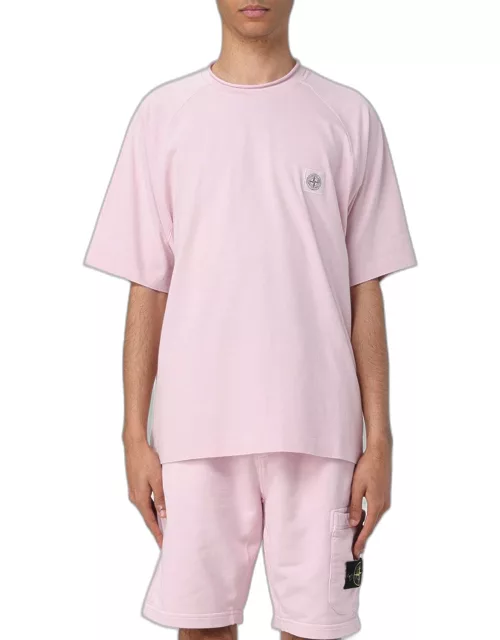 T-Shirt STONE ISLAND Men colour Pink