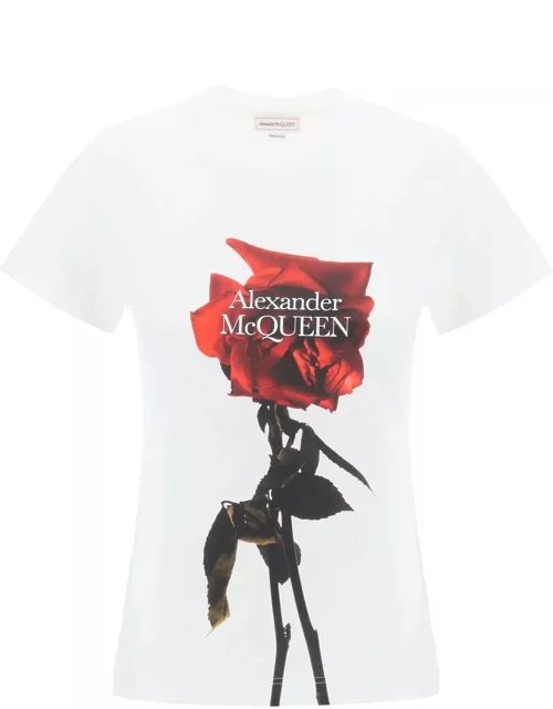 ALEXANDER MCQUEEN Shadow Rose T-shirt