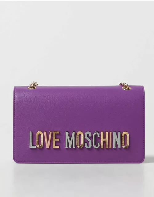 Shoulder Bag LOVE MOSCHINO Woman colour Violet