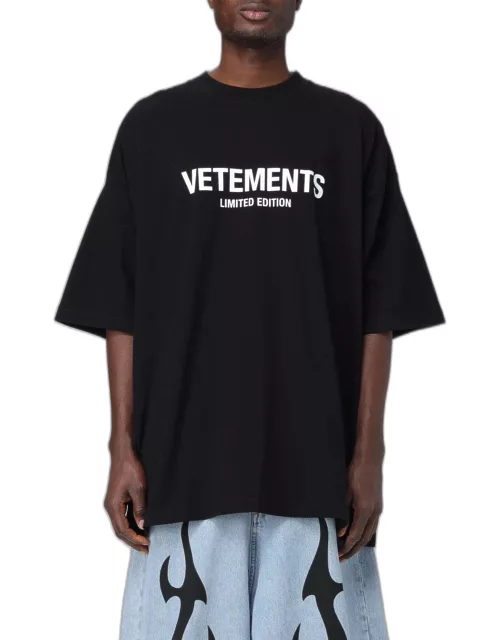 T-Shirt VETEMENTS Men color Black
