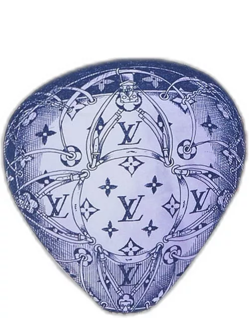 Louis Vuitton Bleu Up And Away Silk Square 90 Scarf