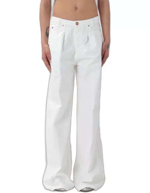 Trousers PINKO Woman colour White